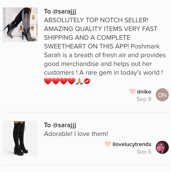 𝙇𝙖𝙨𝙩 Siz 6 💎🎥Rhinestone & Studded Boot - Picture 4 of 15